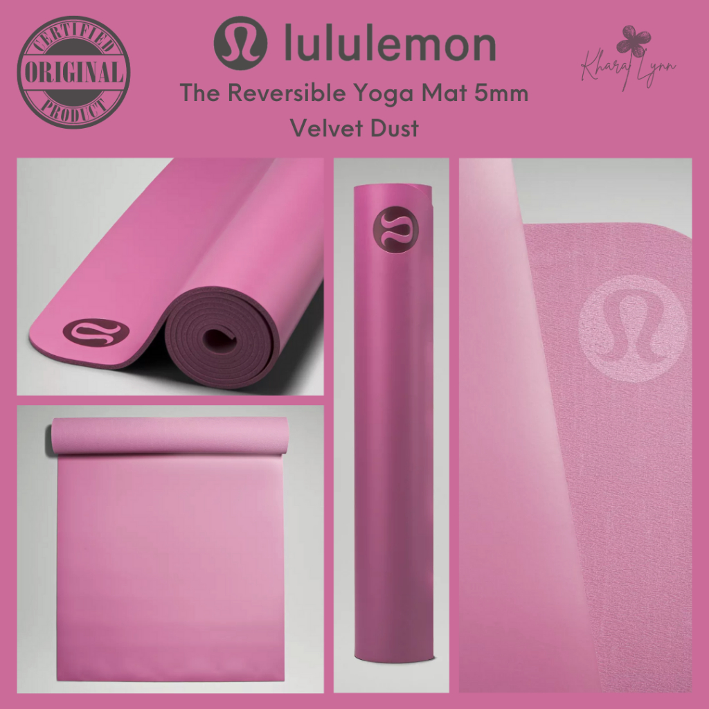 Jual 100 AUTHENTIC [READY] Lululemon The Reversible Yoga Mat 5mm