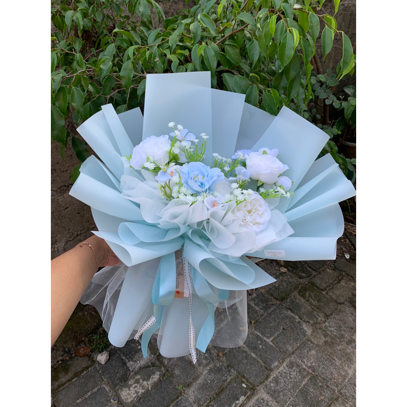 Jual Bucket Bunga Tile (Artificial flower) | Shopee Indonesia
