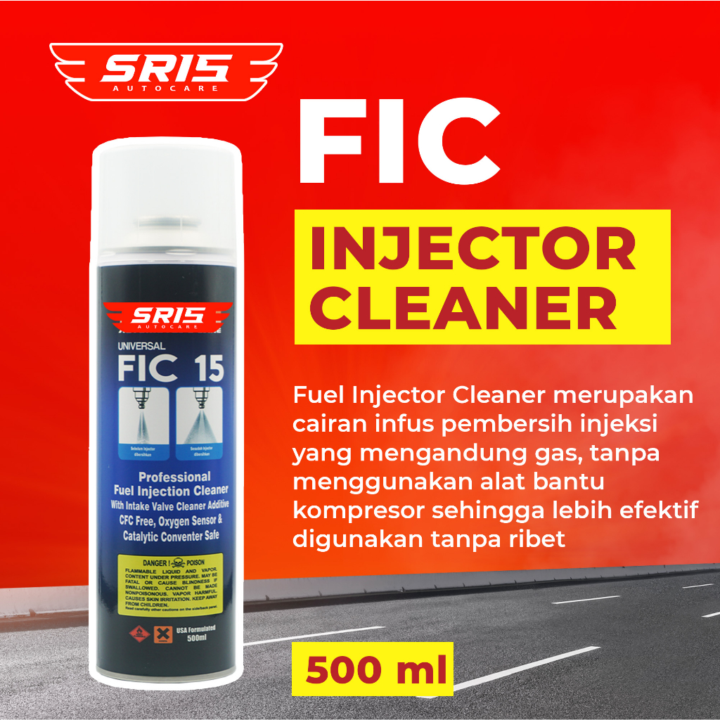 Jual SR15 Fuel Injector Cleaner 500ml Cairan Refill Infus Pembersih ...