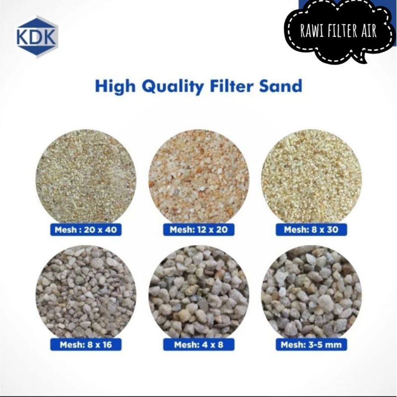 Jual PASIR SILIKA MEDIA FILTER AIR gravel | Shopee Indonesia