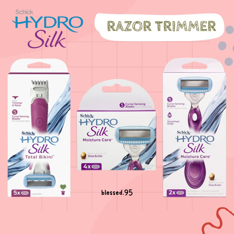 Jual Schick Hydro Silk Bikini Trimmer Razor Refill Shopee Indonesia