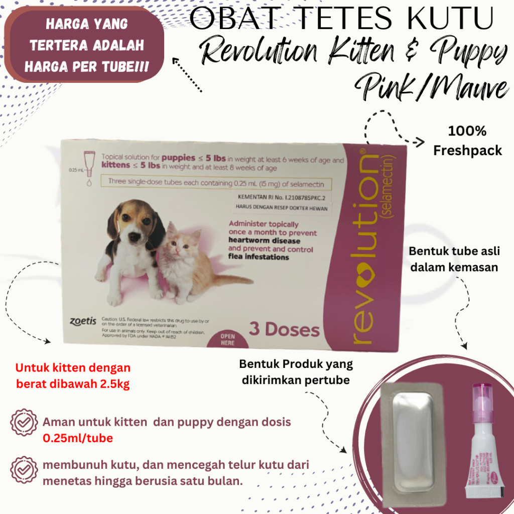 Revolution discount untuk kitten