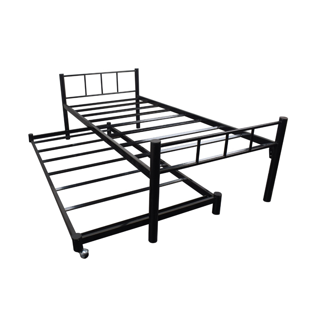 Jual Ranjang Besi Divan Besi Tempat Tidur Besi Single Bed Minimalis Bunk Bed Termurah Shopee 5432