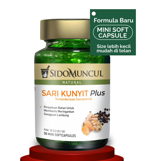 Jual Sido Muncul Natural Sari Kunyit Plus Soft Capsule 50 Kapsul Shopee Indonesia 0439