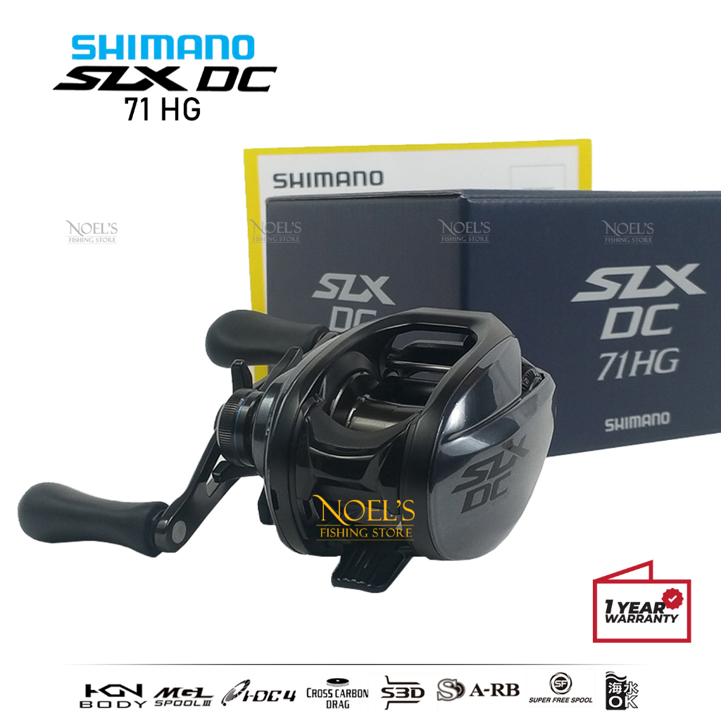 harga reel bc shimano murah Jual Reel BC SHIMANO SLX DC 71 Hagane | Saltwater Baitcasting [2023] Resmi