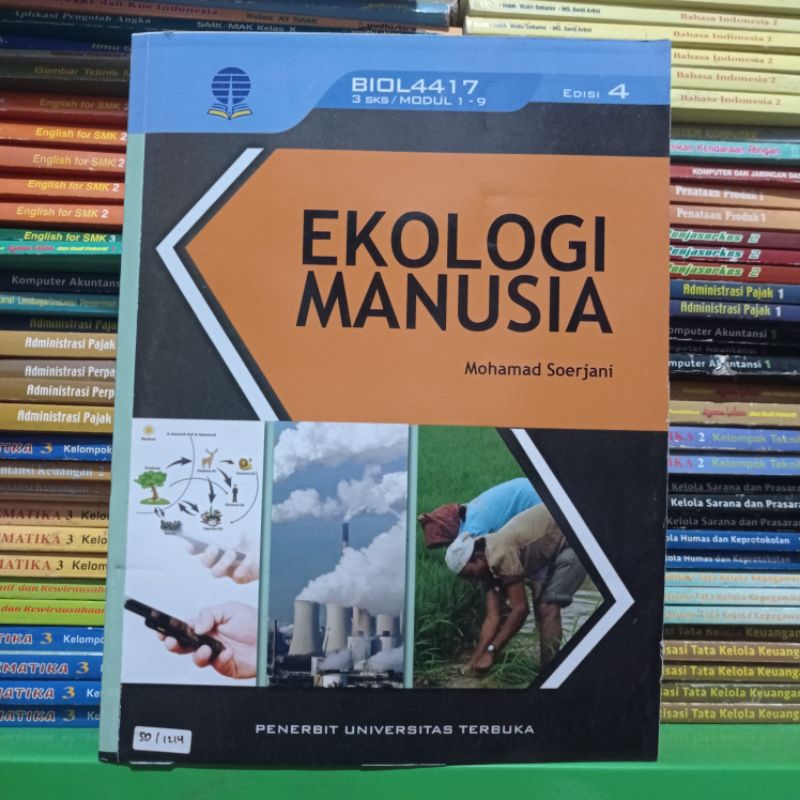 Jual Buku Baru EKOLOGI MANUSIA BY MOHAMMAD SOERJANI UT | Shopee Indonesia