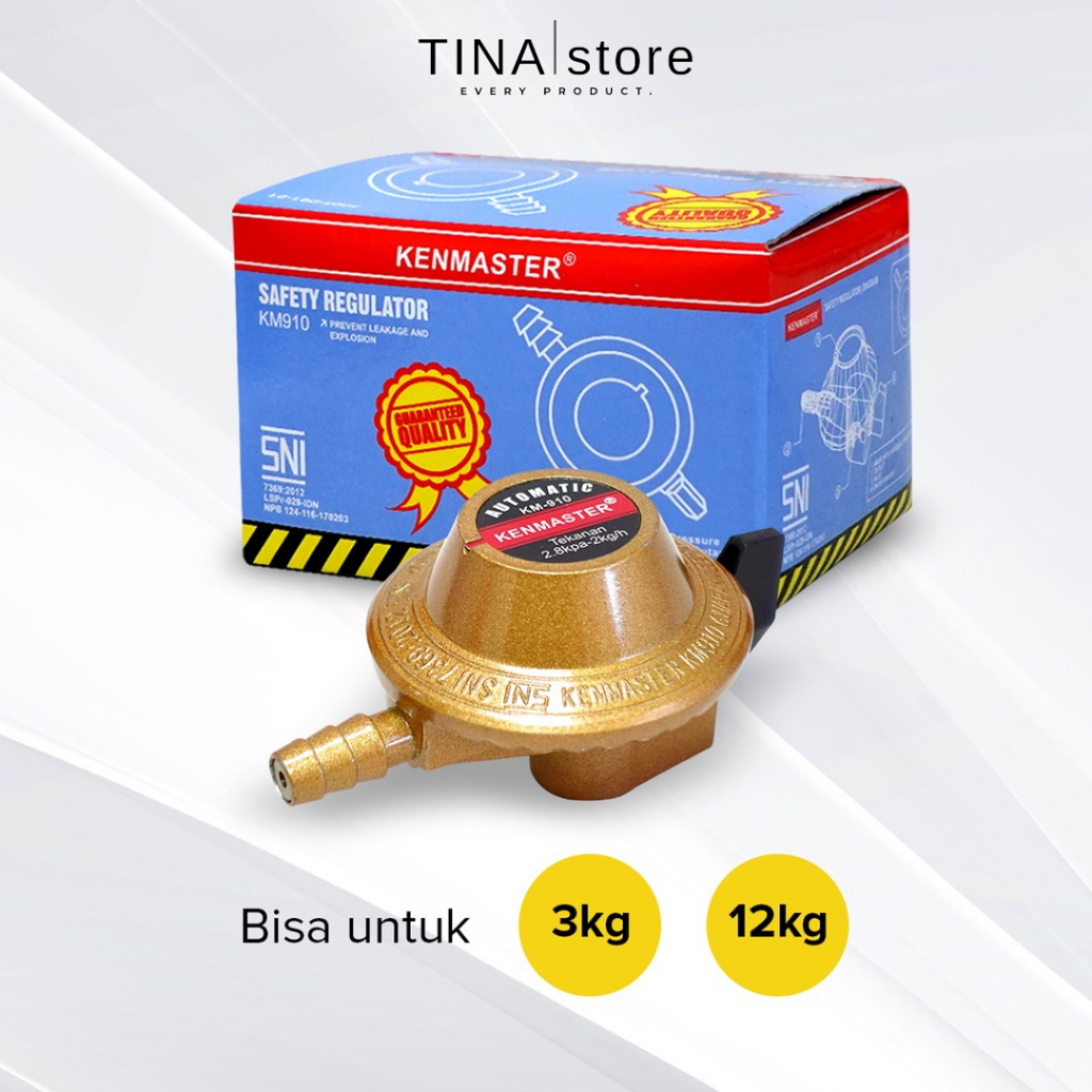 Jual Kenmaster Kepala Regulator Gas LPG Meteran / Regulator / regulator