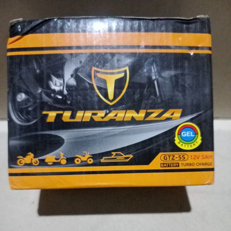 Jual Aki motor Turanza GTZ5Z Returan Toko 12V 5 AH | Shopee Indonesia