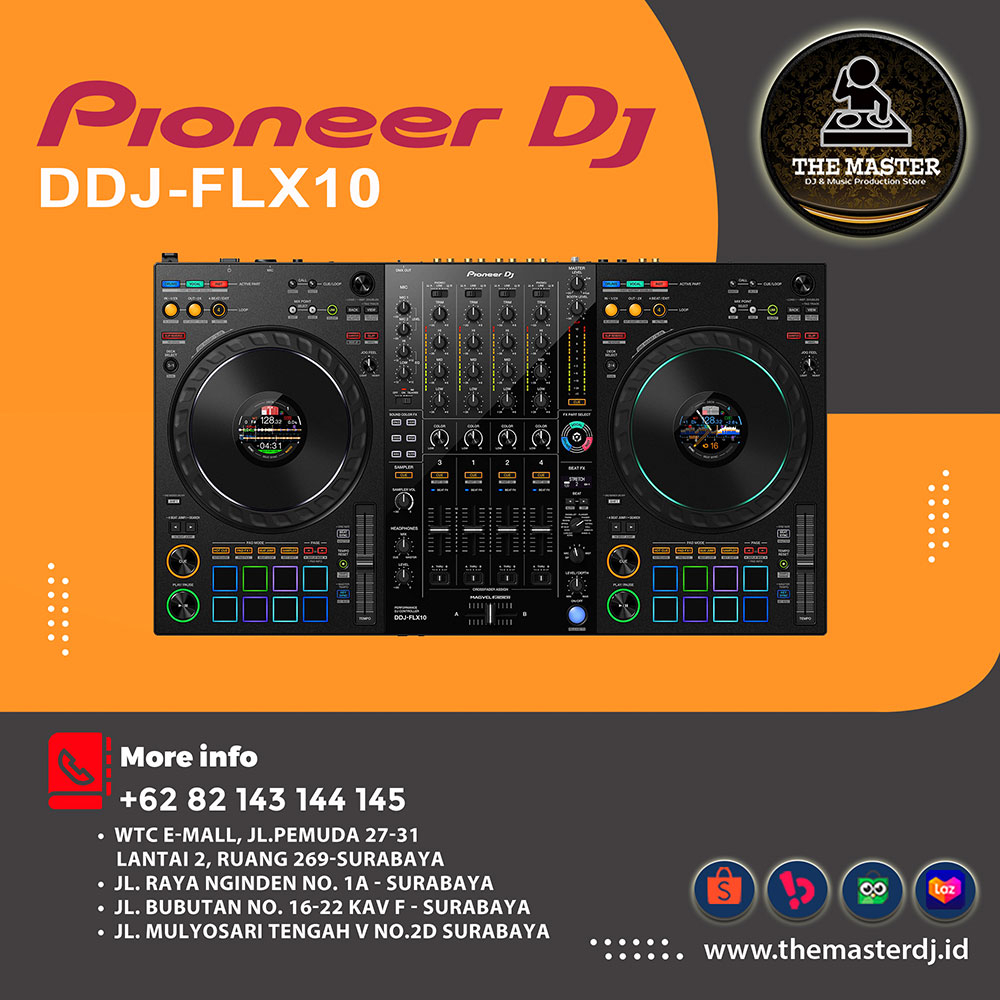 Jual [Ready Stock] Pioneer DJ DDJ-FLX10 | DDJ FLX10 | DDJ FLX 10 DJ ...