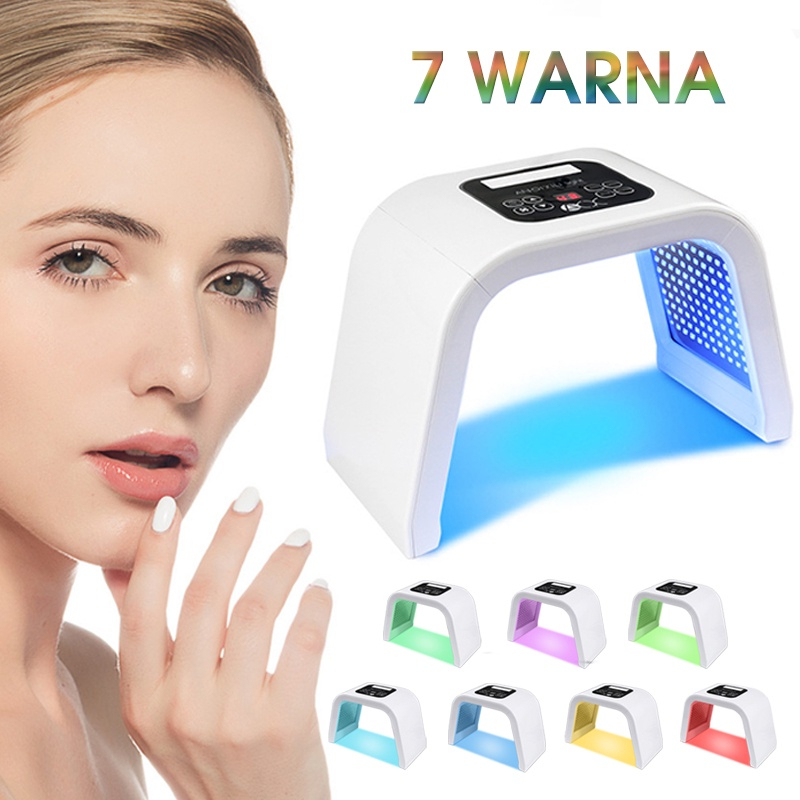 Jual Original 100% 7 WARNA MASKER LED PDT LIGHT Photon Light Therapy ...