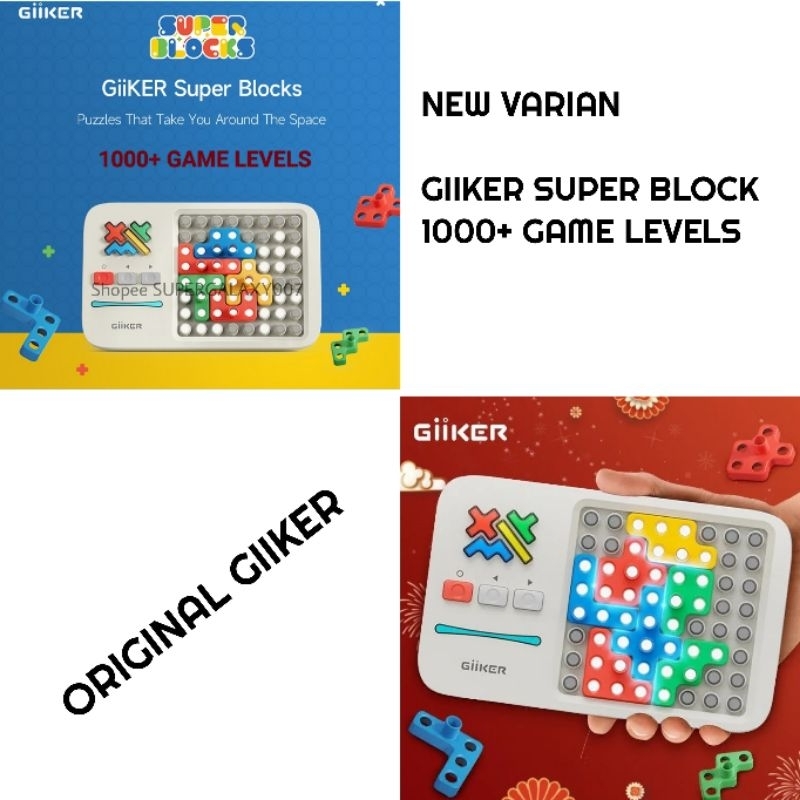 Giiker Super Blocks 1000+Levelled UP Challenges Logic Exercise