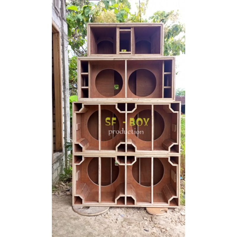 Jual Finishing Box PLANAR Brewok 18 Inch Dobel Speaker Tebal 18mm ...