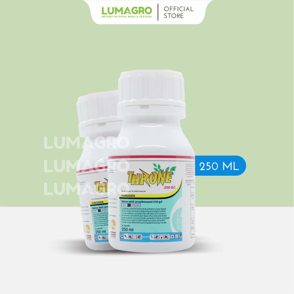 Jual Fungisida Throne 250ec 250ml Propikonazol Obat Jamur Hawar Pelepah Padi Shopee Indonesia 4514