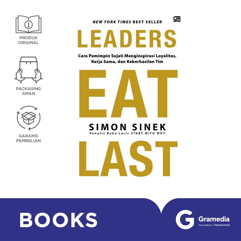 Jual leaders eat last simon sinek shopee indonesia