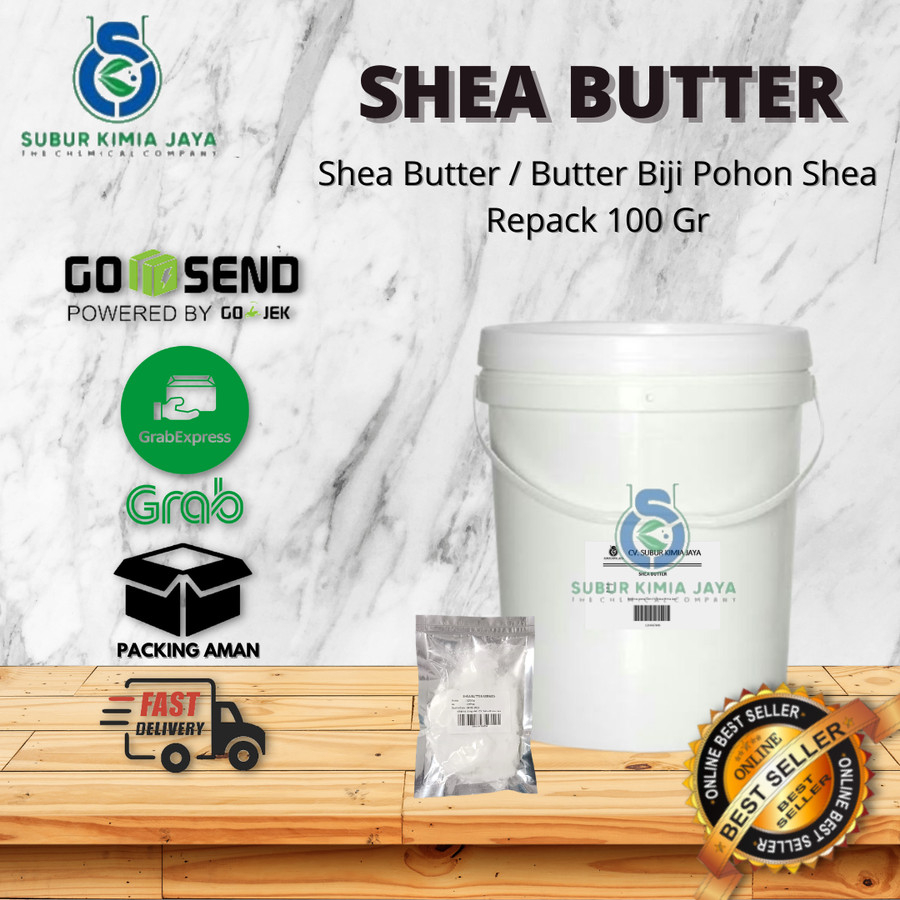 Jual Shea Butter / Bahan Kosmetik / Butter Biji Pohon Shea 100gr ...