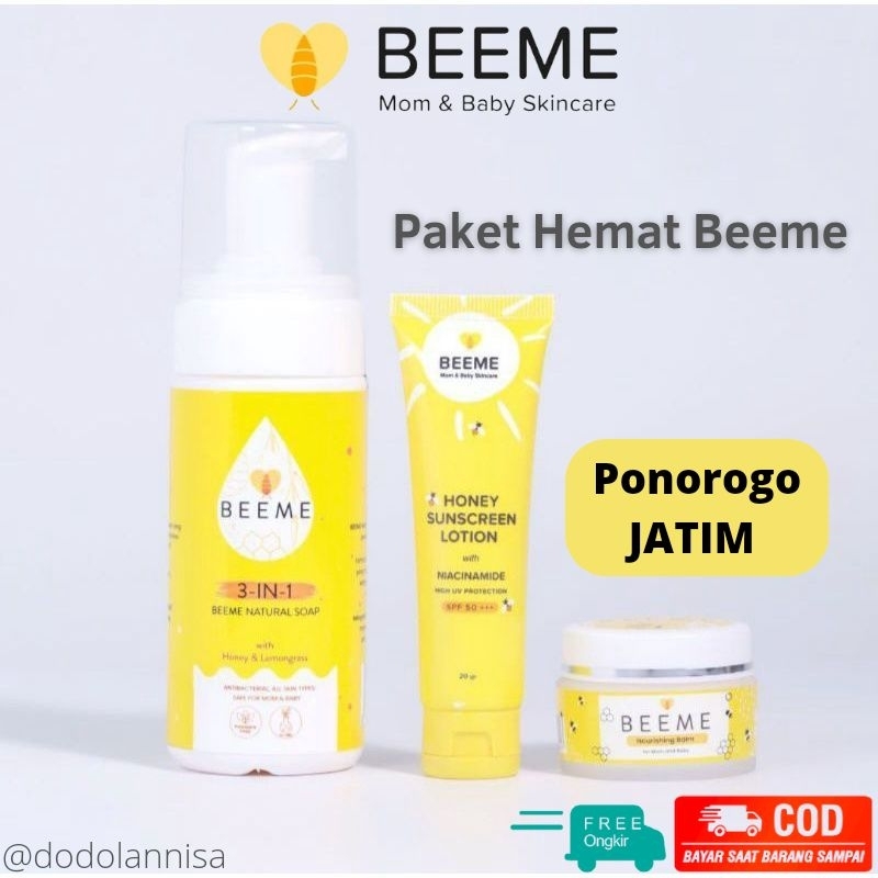 Jual Paket Lengkap Beeme Skincare Mom And Baby | Shopee Indonesia