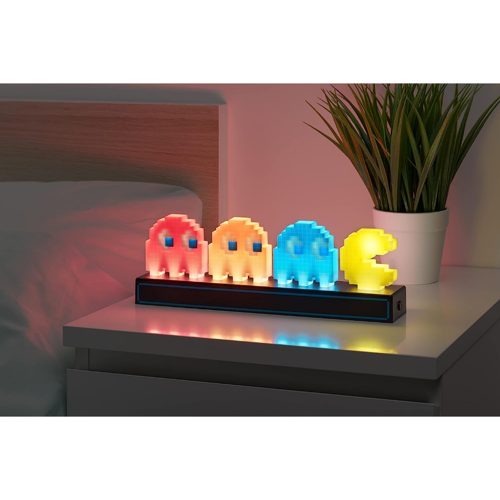 Jual All For Work Lampu RGB PACMAN Lampu Hias 3D Retro Estetik Pajangan ...