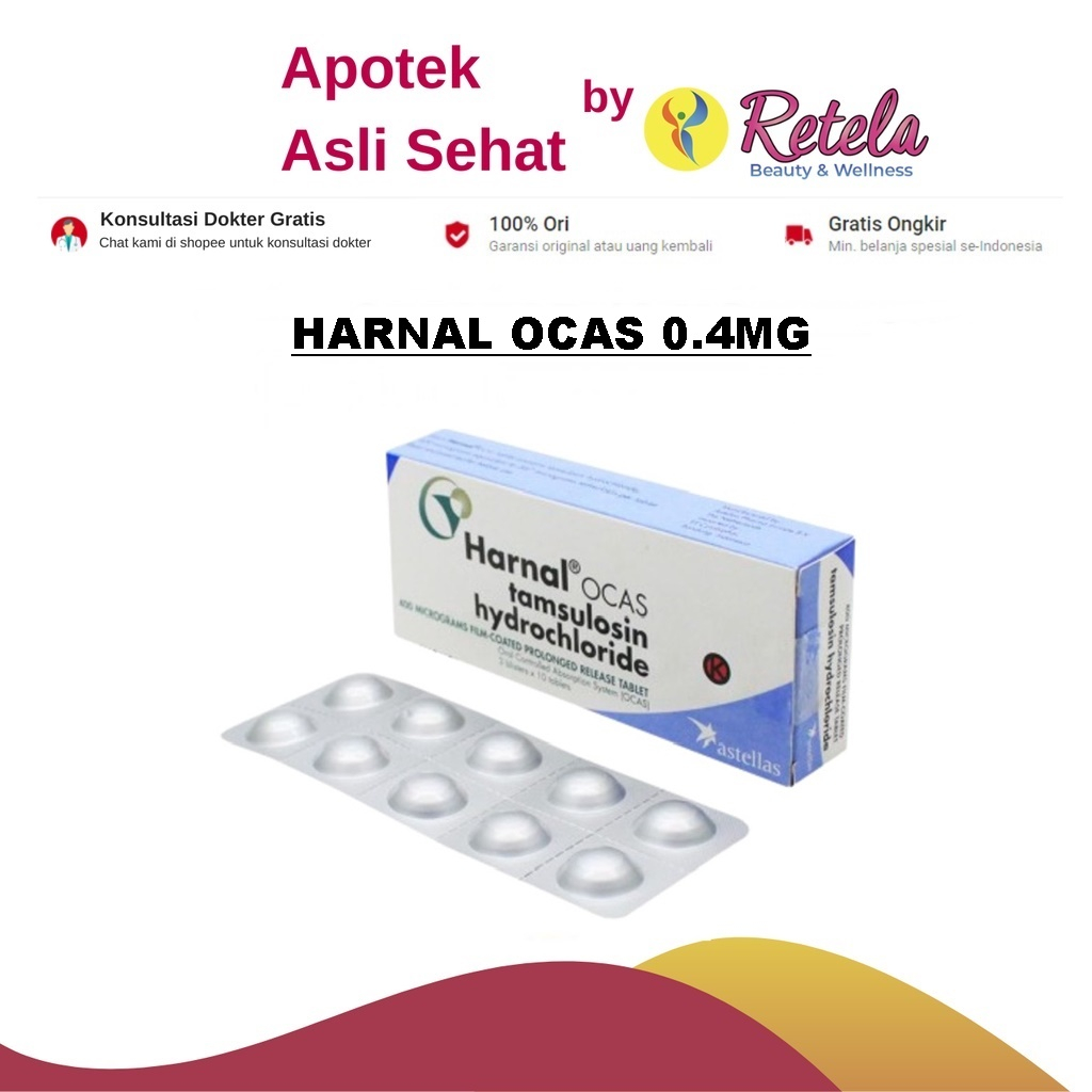 Jual HARNAL OCAS 0.4 MG STRIP 10 TABLET | Shopee Indonesia