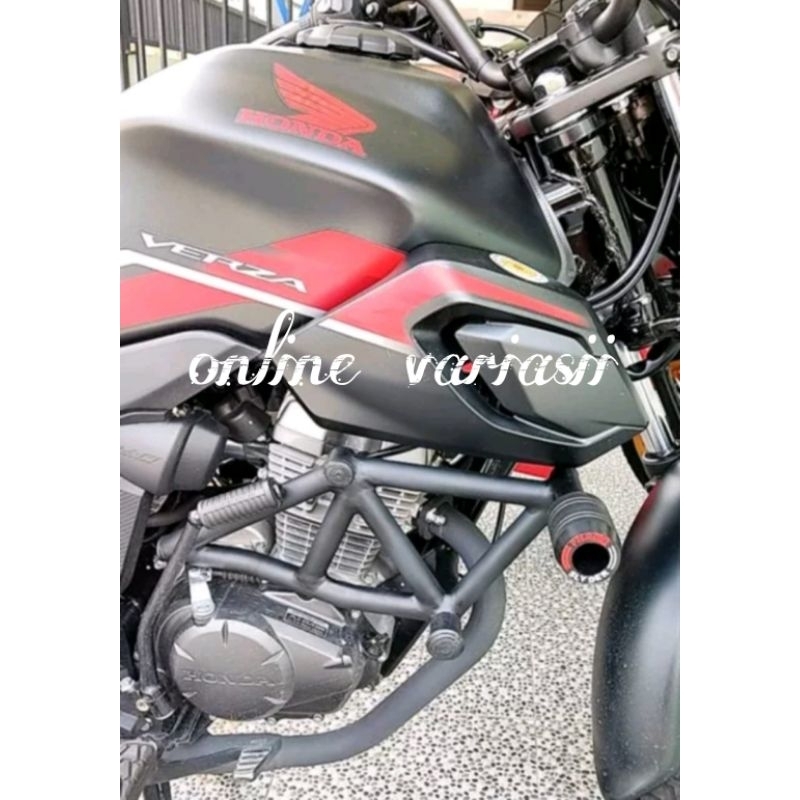 Jual Crashbar cb 150 verza plus jalu frame slyder Shopee Indonesia