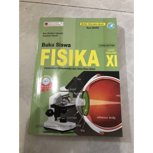 Jual Buku Siswa Fisika Untuk Sma Ma Xi Peminatan Matematika Dan Ilmu