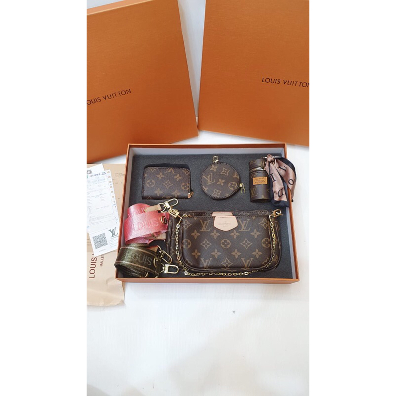 Louis Vuitton POCHETTE FELICIE Bag Unbox & Review with A Bandeau