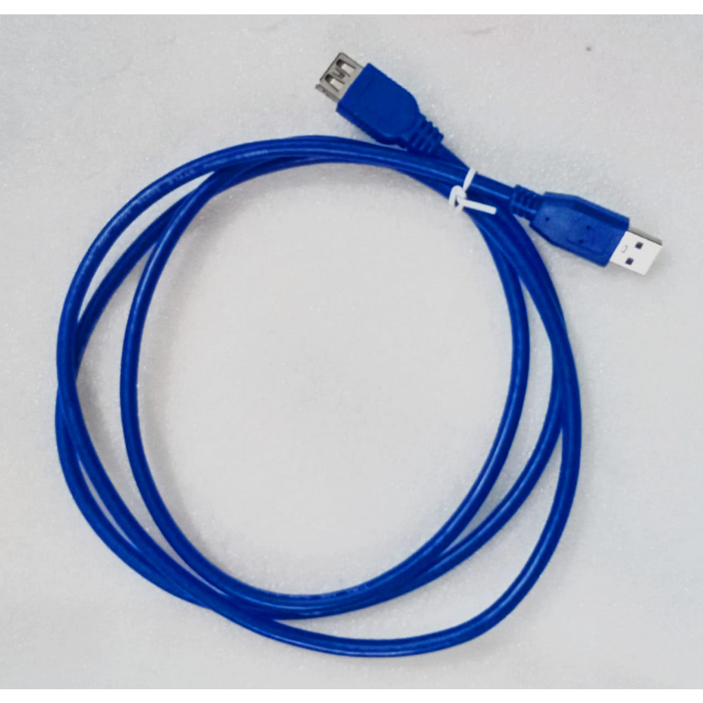 Jual Kabel extension Usb 3.0 biru 1.5mtr Male to Female ( kabel ...