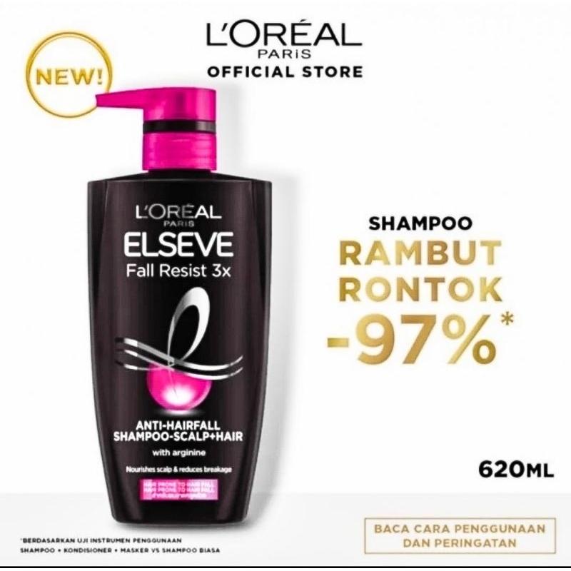 Jual Shampoo LOREAL Hair Fall Isi 620ml. Shopee Indonesia