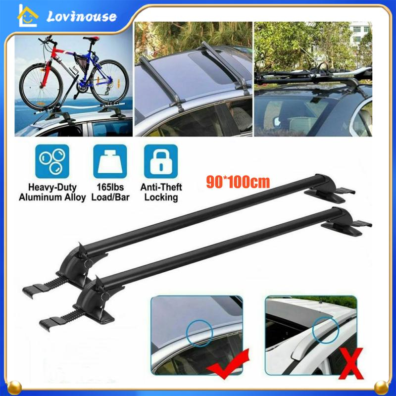 Jual 2PCS 90*100 CM Cross Bar / Sport Rack / Cross bar / Kaki Rak Mobil ...