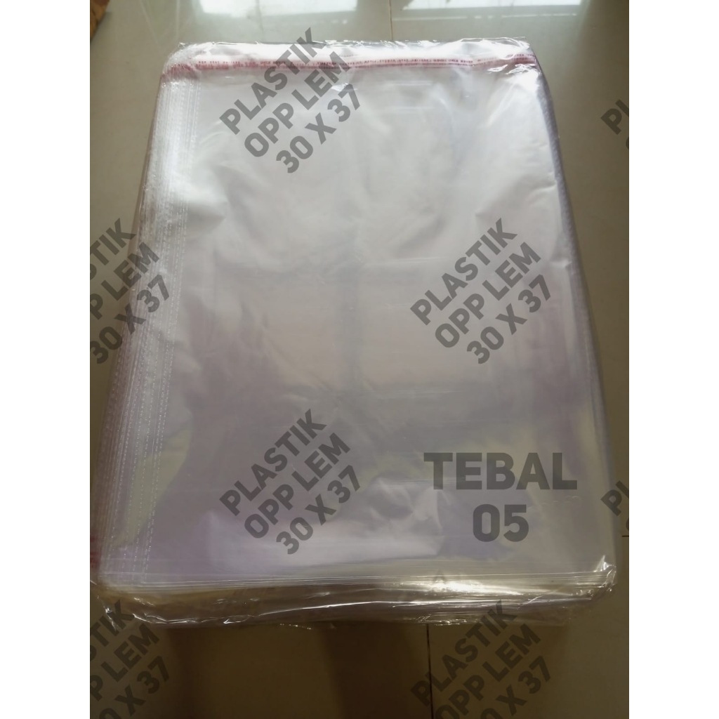 Jual Plastik Opp Baju Tebal 05 Ukuran 30x37 Plastik Opp Packing 30 X 37 100 Lembar 6424