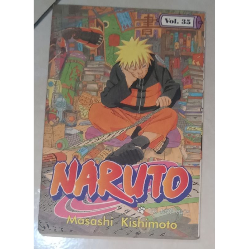 Jual komik Naruto vol 35 original | Shopee Indonesia