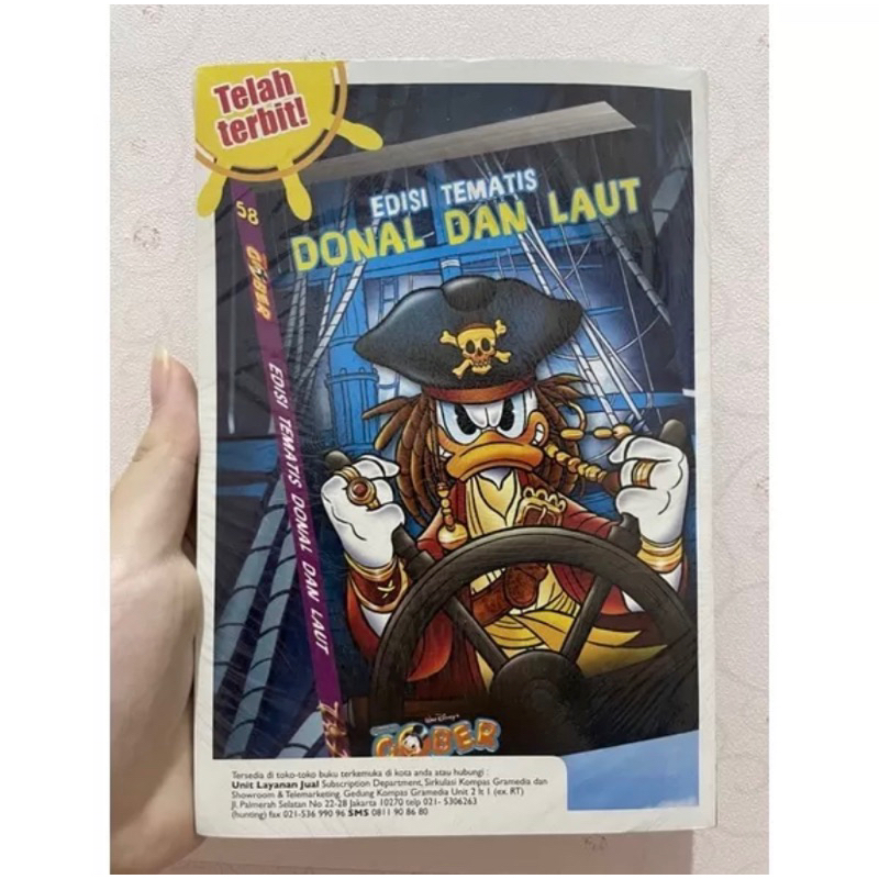 Jual Buku Walts Disney Edisi Tematis Donald Dan Laut Shopee Indonesia