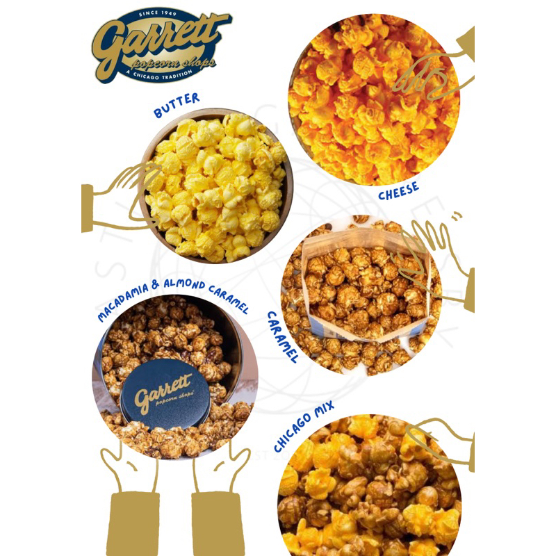 Jual OPEN PO Garrett Popcorn Singapore Handcarry fresh from store ...