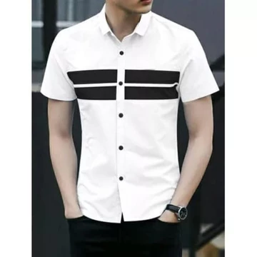 Kemeja Pria Lengan Pendek M L Xl Jumbo Kemeja Rusty Pria Kemeja Polos Pria