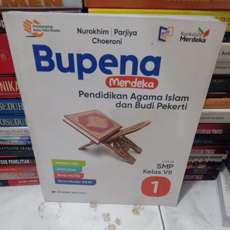 Jual BUPENA Merdeka Untuk SMP Kelas VII Pendidikan Agama Islam I ...