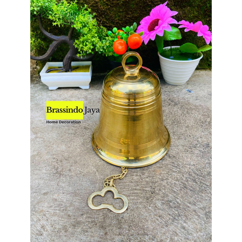 Jual Lonceng Kuningan Asli / Lonceng Sekolah Kantor Kuningan | Shopee