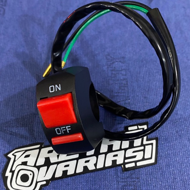 Jual Saklar tombol on off Tombol stang saklar stang on off | Shopee ...
