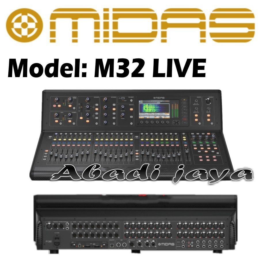 Jual Original Midas M Live Digital Mixer Console For Live And Studio Shopee Indonesia