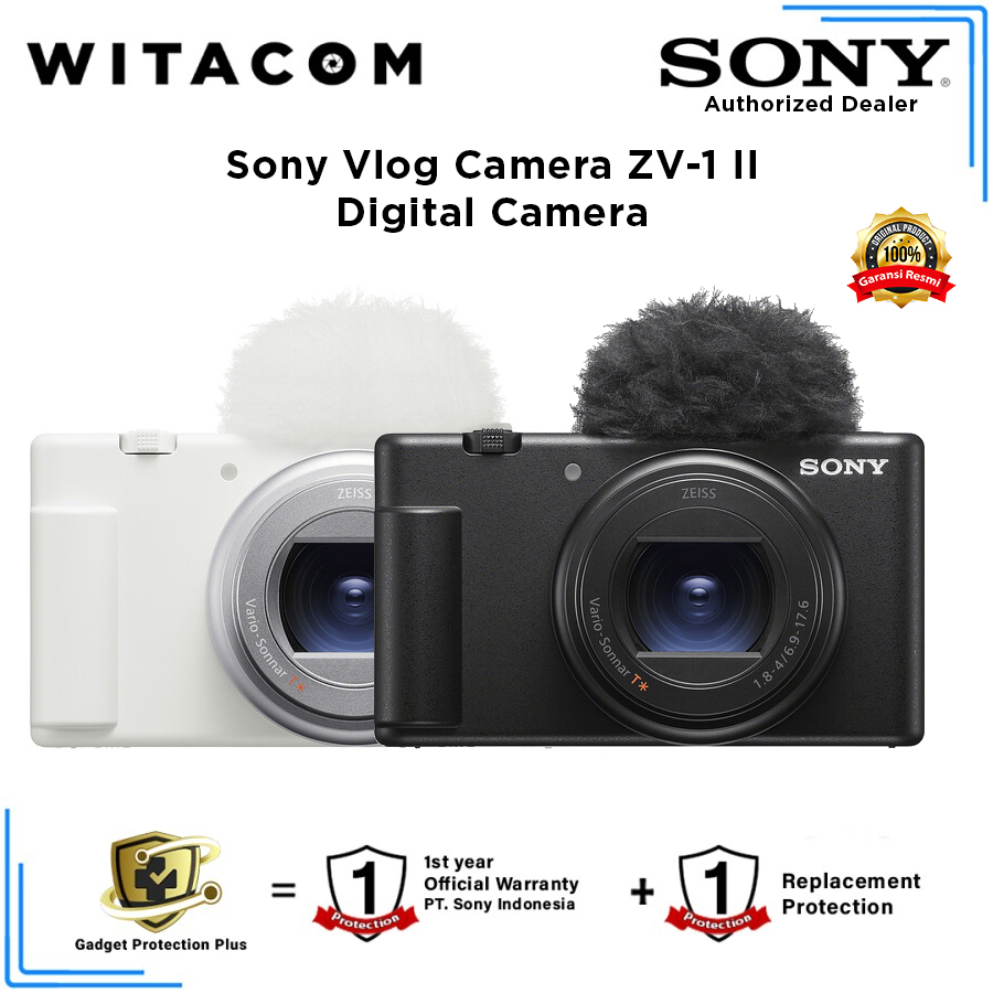Jual Sony Vlog Camera ZV-1 II / ZV-1 mark II / ZV1 II / ZV1 mark II ...