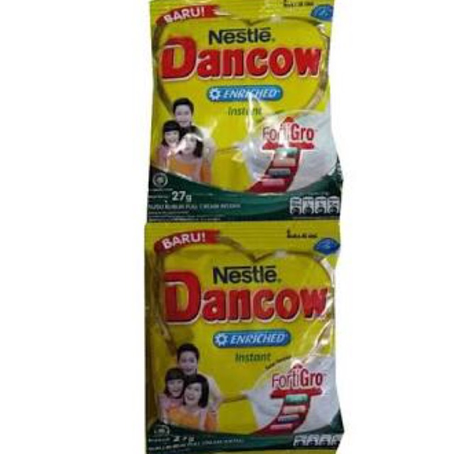 Jual Dancow Forti Gro Sachet 26 Gram isi 10 Vanilla Coklat Paling Murah ...