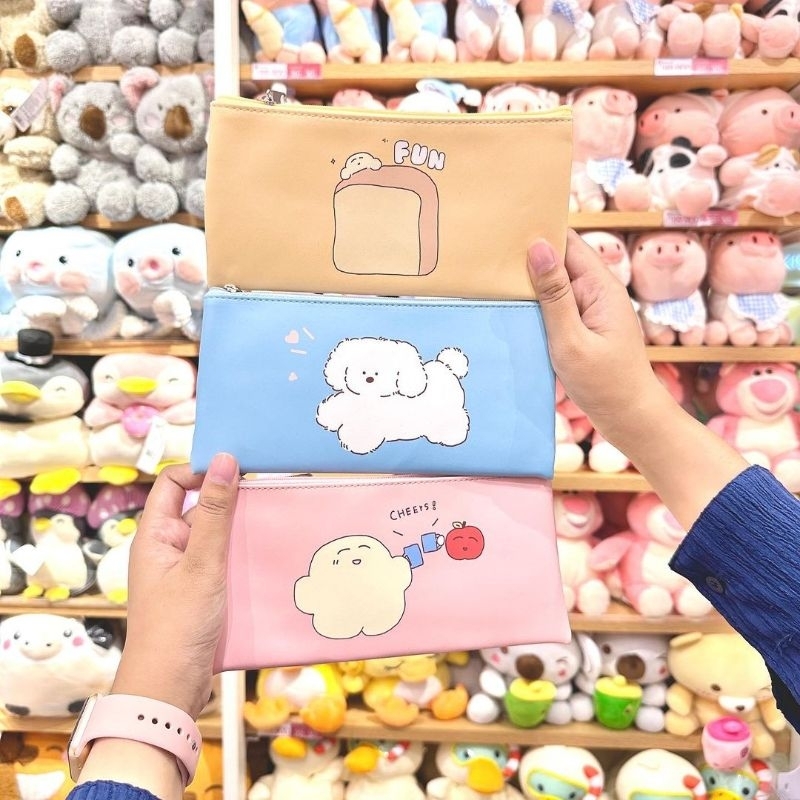 Jual Miniso We Bare Bears Pencil Case Tempat Pensil Wbb Miniso