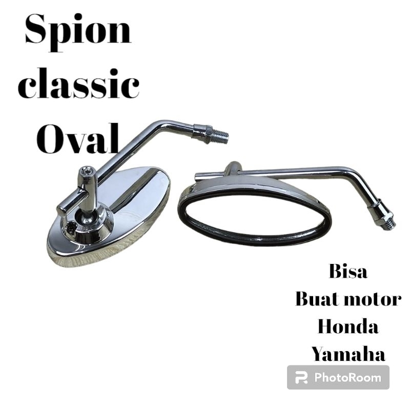 Jual SPION DAY OVAL SPION OVAL CLASSIC CB 150 MEGAPRO GL PRO TIGER REVO ...