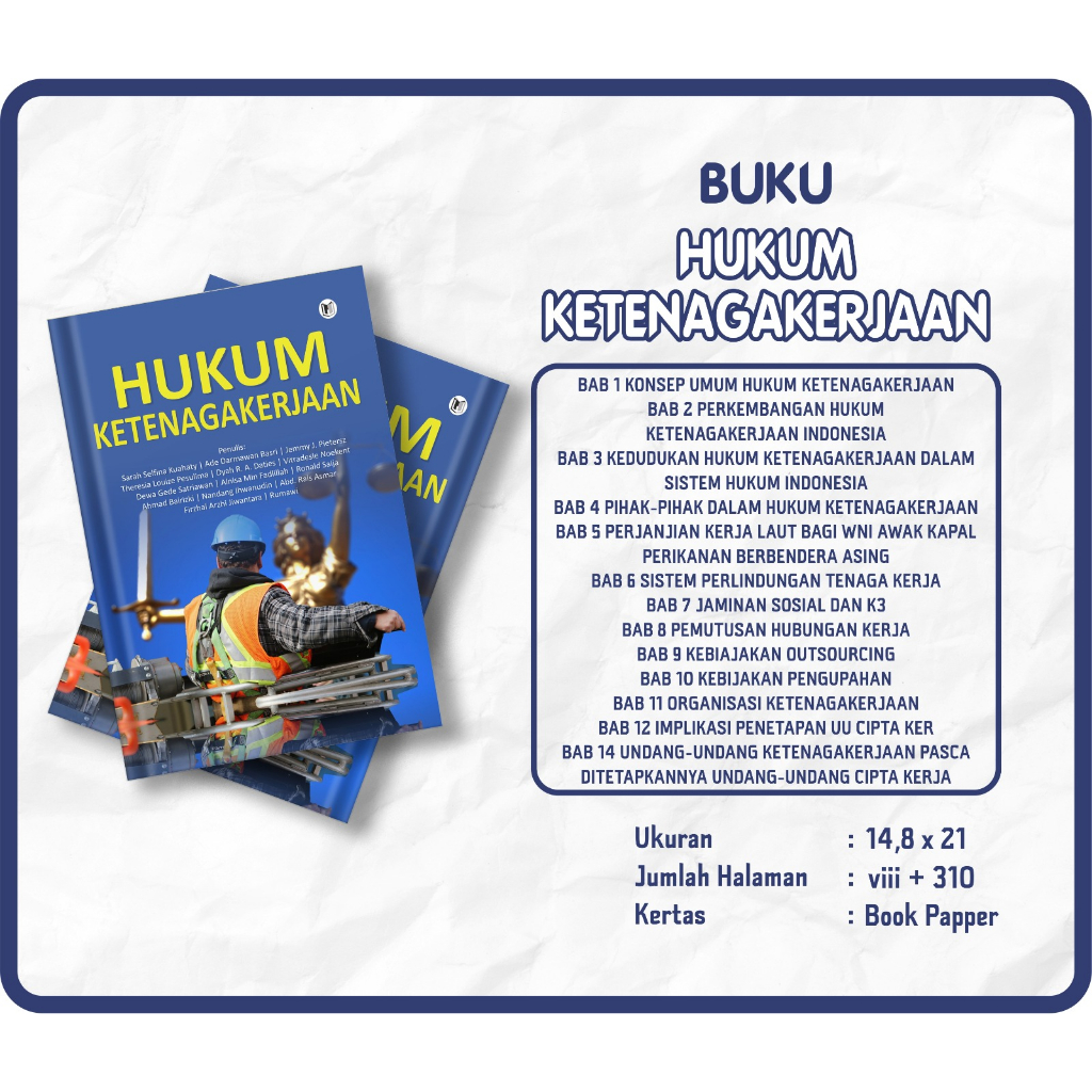 Jual Buku Hukum Ketenagakerjaan | Shopee Indonesia