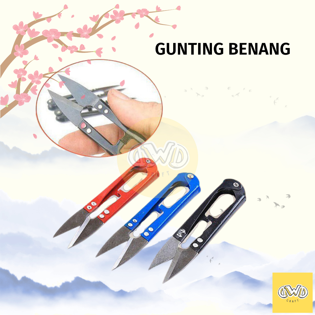 Jual Gunting Benang Jahit Pemotong Benang Menjahit Kang Yong Shopee Indonesia 