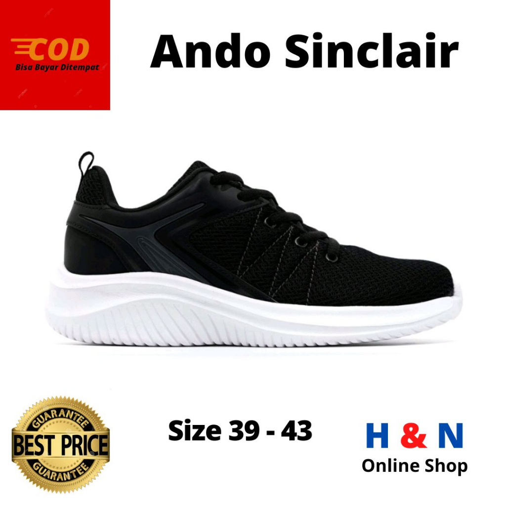 Jual H&N Online Shop Sepatu Sneakers Olahraga ANDO SINCLAIR