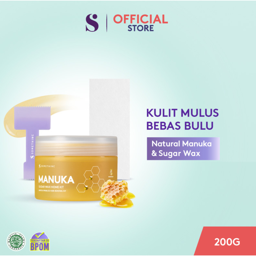 Jual Somethinc Manuka Sugar Wax Home Kit Waxing Natural Untuk Tubuh Shopee Indonesia