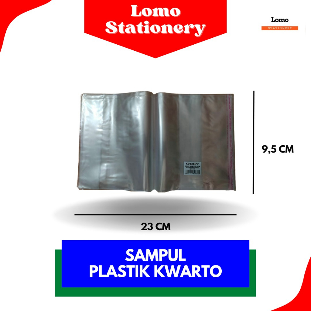 Jual Sampul Plastik Kwarto Pack 10 Lembar Shopee Indonesia