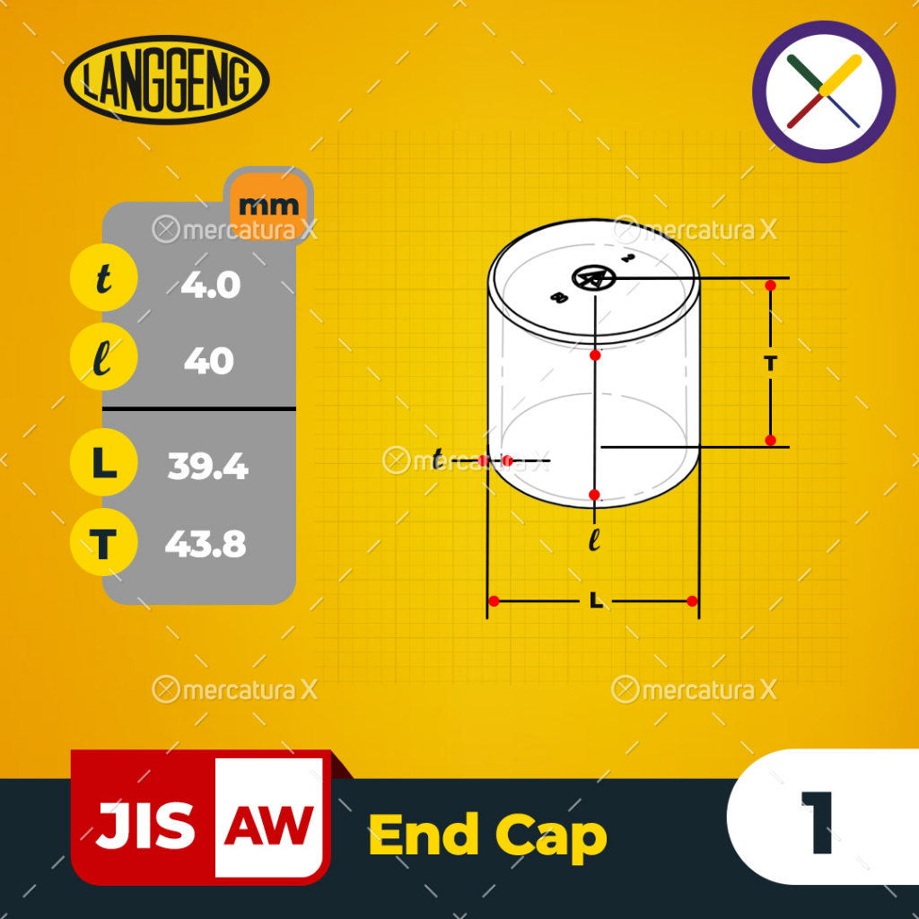 Jual End Cap JIS-AW 1