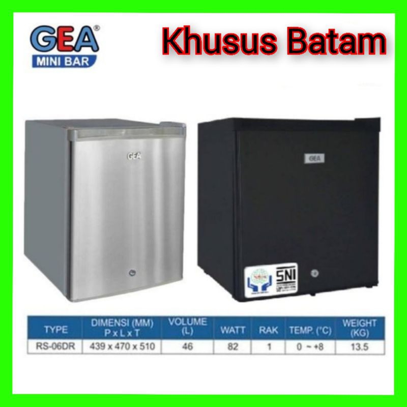 Jual Minibar Gea Rs Dr Kulkas Minibar Garansi Resmi Gea Khusus Batam