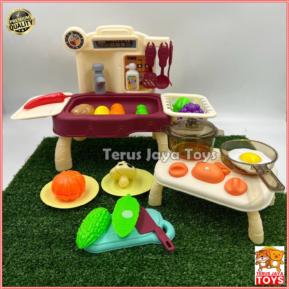 Jual MAINAN ANAK KITCHEN SET/MAINAN ANAK PEREMPUAN/MAINAN KOMPOR ...