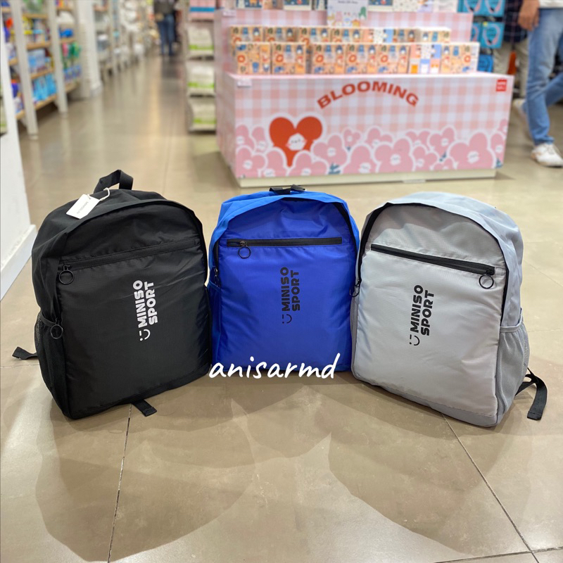 Miniso sport backpack best sale